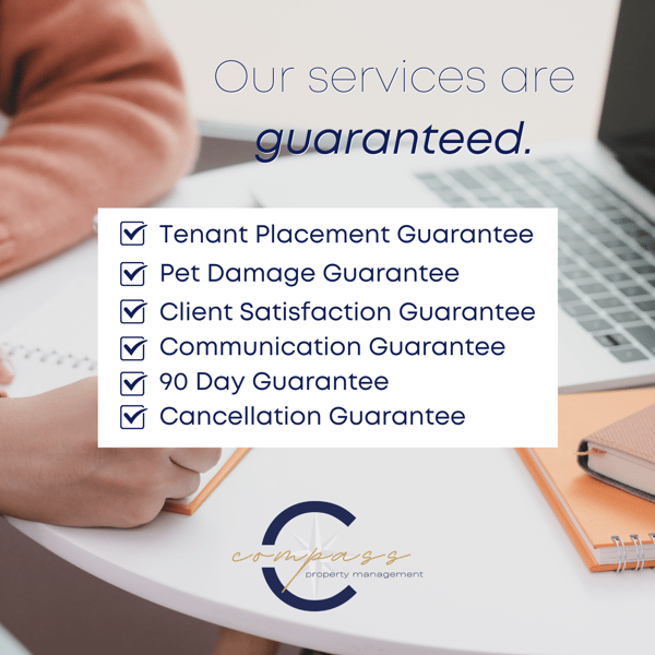 Our services are guaranteed.